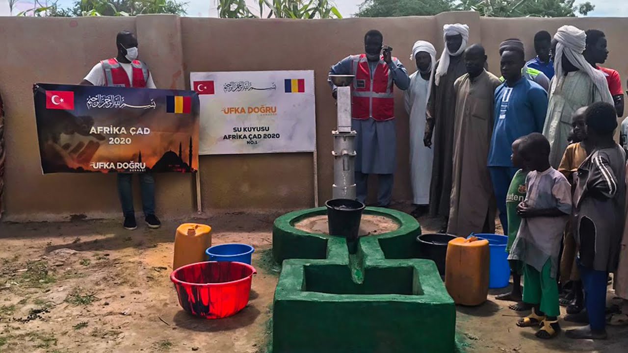 Afrika Çad'da Su Kuyumuz Açıldı