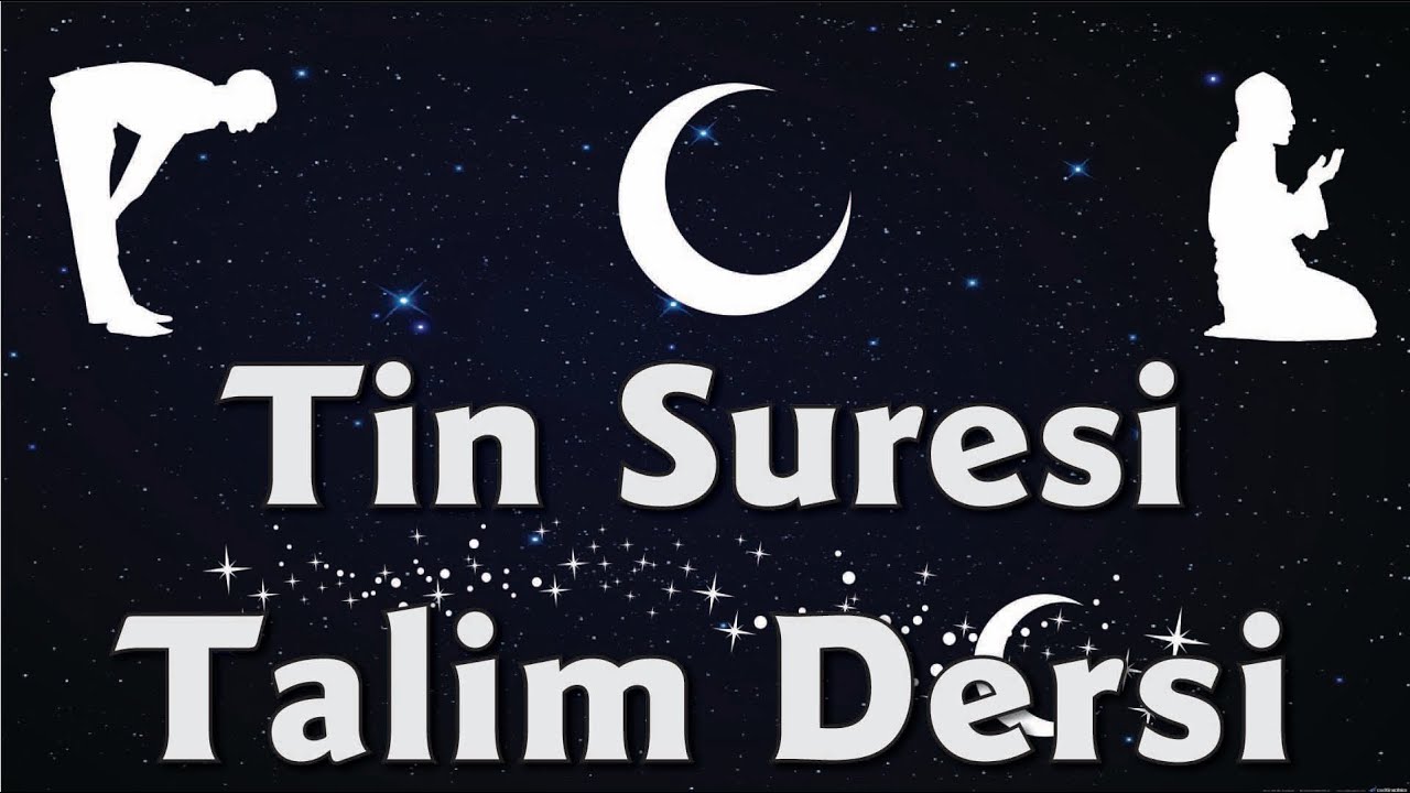 Tin Suresi | Namaz Sureleri Talim Dersleri #13 | Kurra Hafız Ahmet Mustafa Güvener