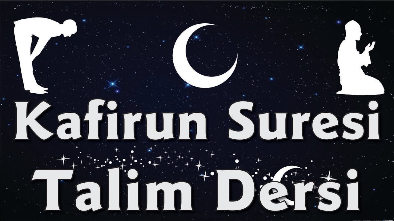 Kafirun Suresi | Namaz Sureleri Talim Dersleri #5 | Kurra Hafız Ahmet Mustafa Güvener