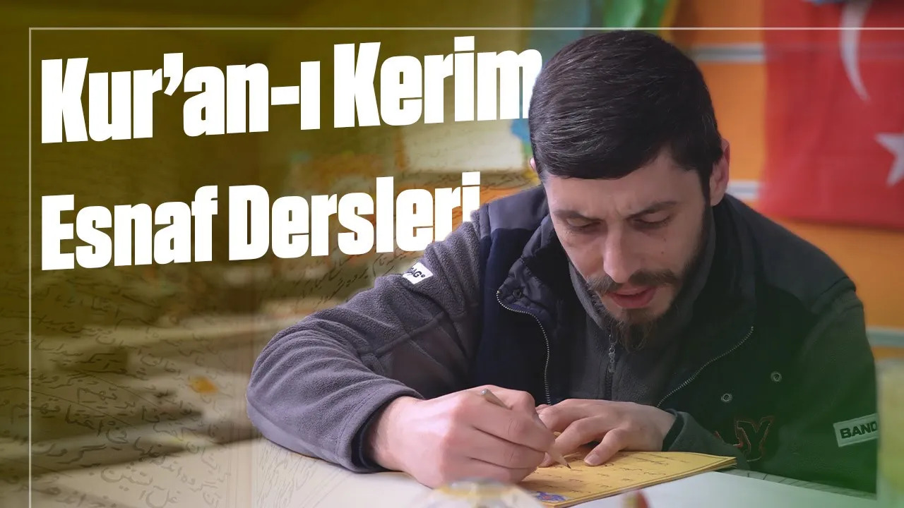 MAHALLE ESNAFI KUR'AN-I KERİM ÖĞRENİYOR